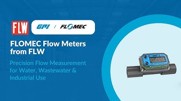 FLOMEC Flow Meters from FLW | Precision Flow Measurement for Water, Wastewater & Industrial Use