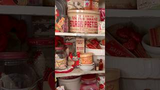 I Didn't Buy Valentine's Decor — Here's What I Used Instead #decoratingwithantiques #countrycottage