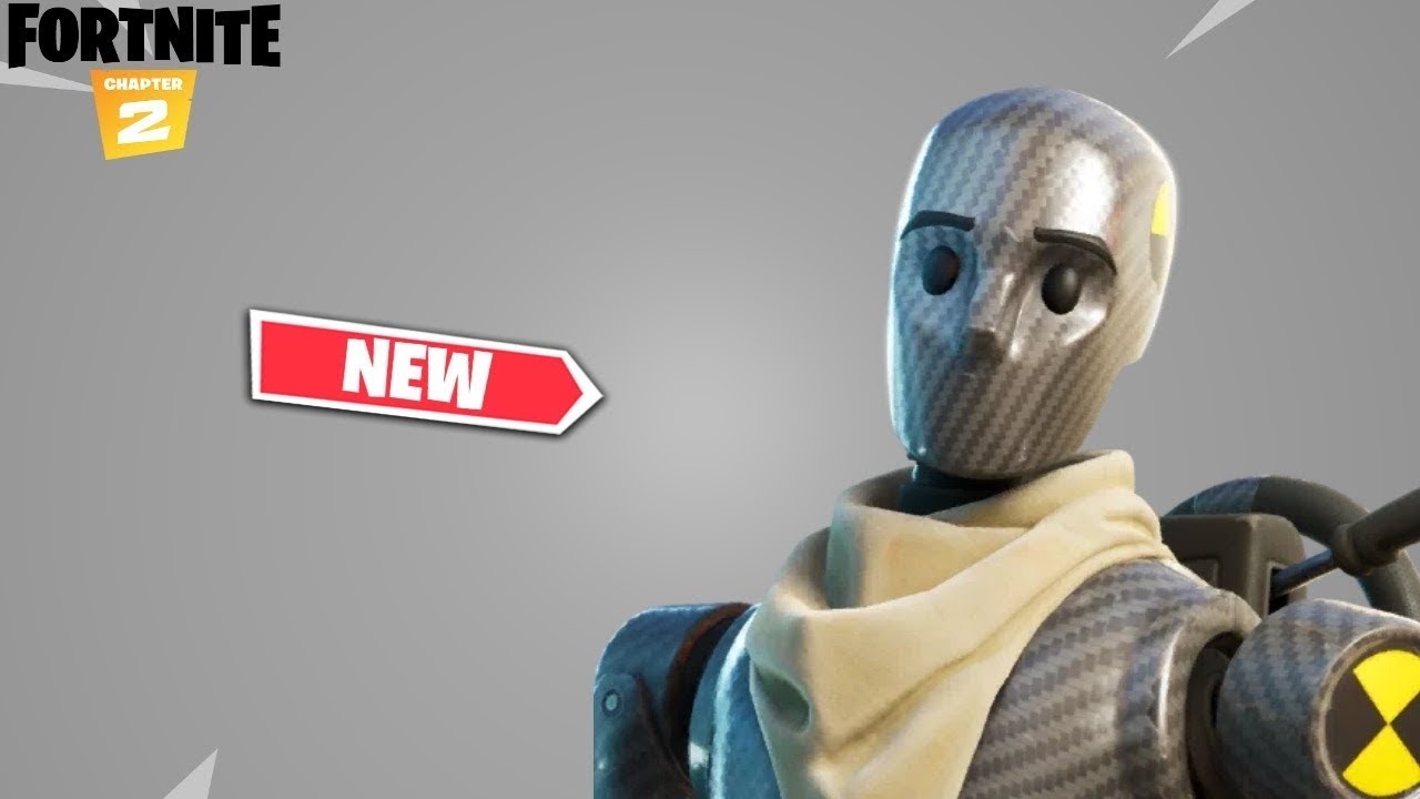 Brand New Carbon Fiber Style (Crash Test Dummy) (Fortnite )(gameplay