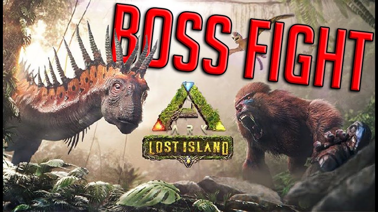New LOST ISLAND Boss Fight SOLO Method Using New Glitch Spot Ark Survival Evolved YouTube
