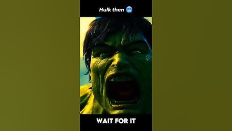 Hulk now vs then #short#hulk#marvel