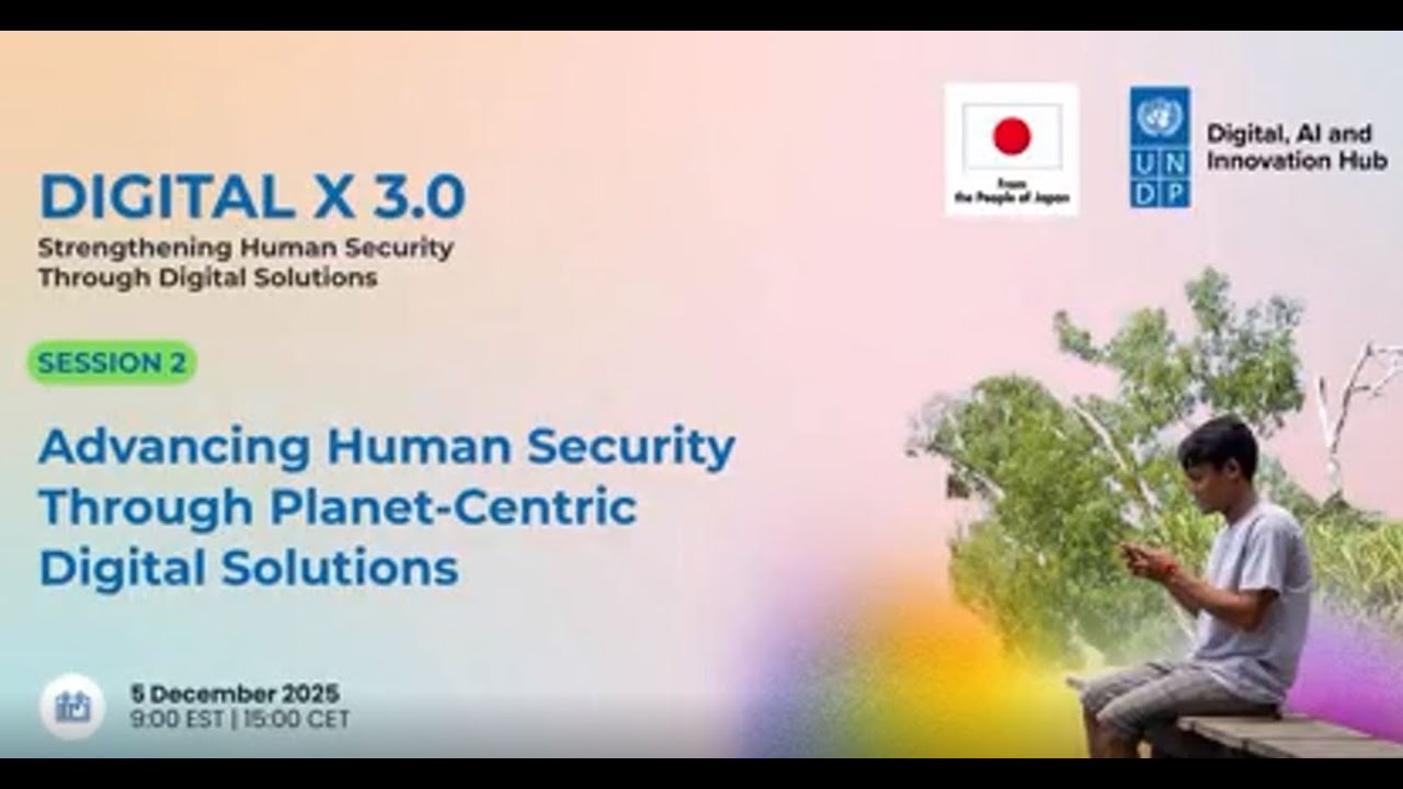Digital X 3.0: Advancing Human Security Through Planet-Centric Digital Solutions