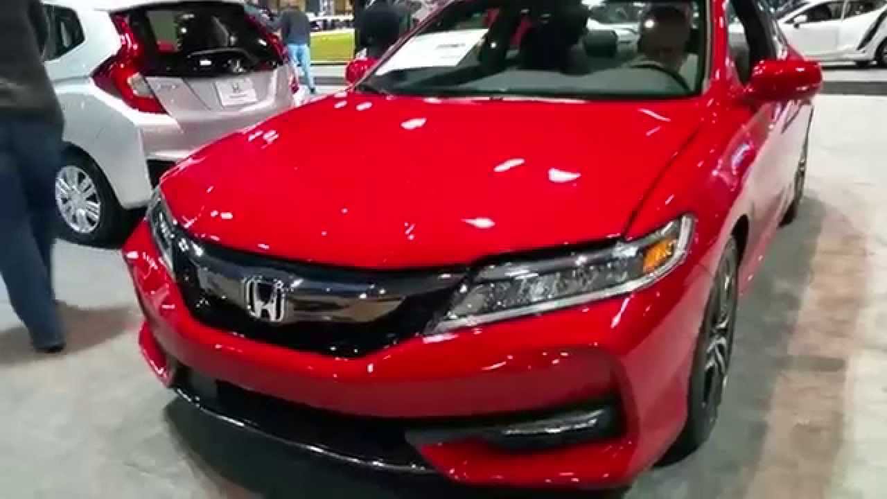 2016 Honda Accord Touring V6 2 Door - YouTube