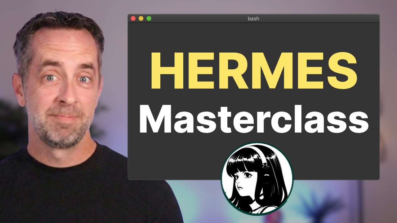 The Hermes Setup That Makes Your AI Agent 10x More Powerful thumbnail
