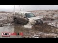 Land Cruiser Prado 150 stuck in water mud off road test ARB24