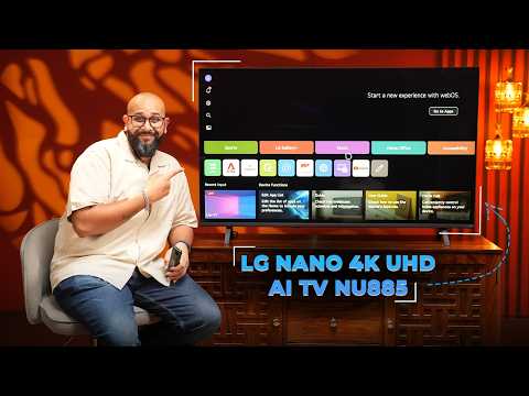 LG NANO 4K UHD AI TV NU885: Gemini Search, Dolby Atmos & 5 Years of Updates