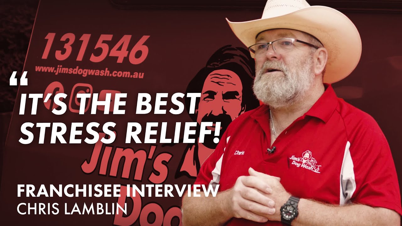 How to leave your stressful job and work for yourself with Chris from Jim's Dog Wash