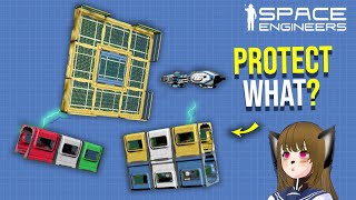 How Panels and Interior Fillings Help Ship Protection, Space Engineers