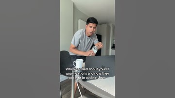 What did they mean? 😭☕️ #funny #trend #itqualifications #java #javascript #dev #shortsafrica