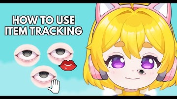 How to Use Items Tracking for Vtuber Streaming Assets in Vtube Studio by 88 Studio