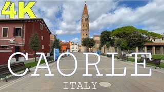 Caorle Italy  Autumn Walking Tour 4k Ultra Hd