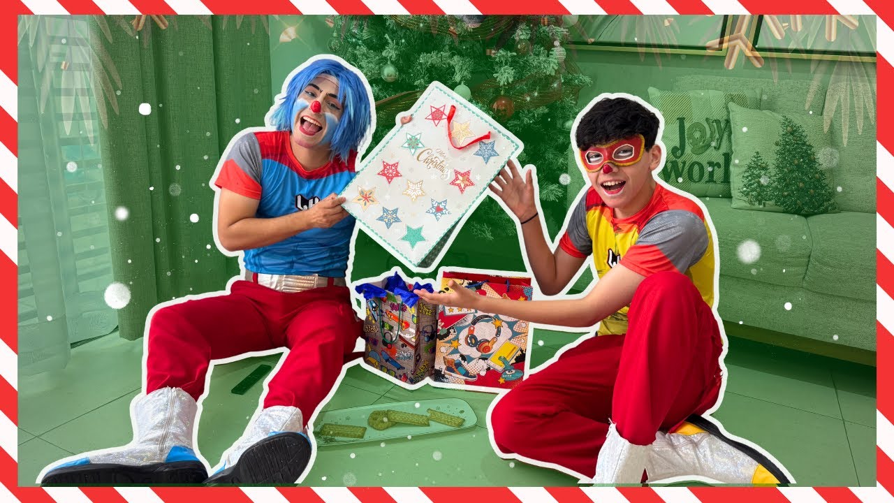 INTERCAMBIO DE REGALOS CON YOMI LUCHAHEROE