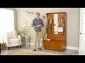 Carlisle Mission Hall Tree - Product Review Video Carlisle Mission Hall Tree - Product Review Video
