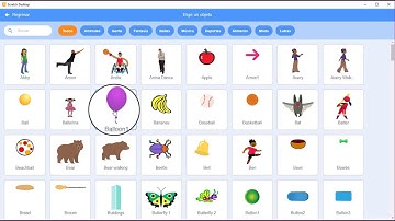 Reventar globos en Scratch.