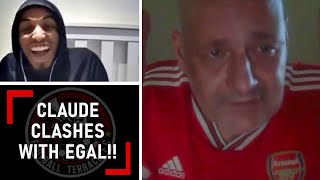 AFTV LEGEND Claude absolutely loses it with Egal & Arsenal fans | Terrace Classics