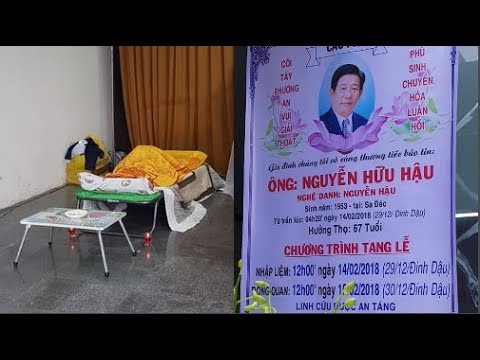 Video Trực Tiếp Toàn cảnh lễ tẩm liệm Diễn viên Nguyễn Hậu... - youtube