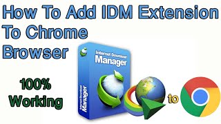how to add IDM extension to chrome browser 2020 screenshot 5
