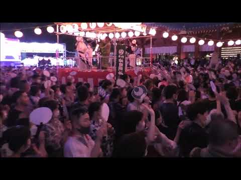 神田明神音頭　2022年神田明神盆踊り１０　東京都千代田区　中央区・浜町音頭保存会