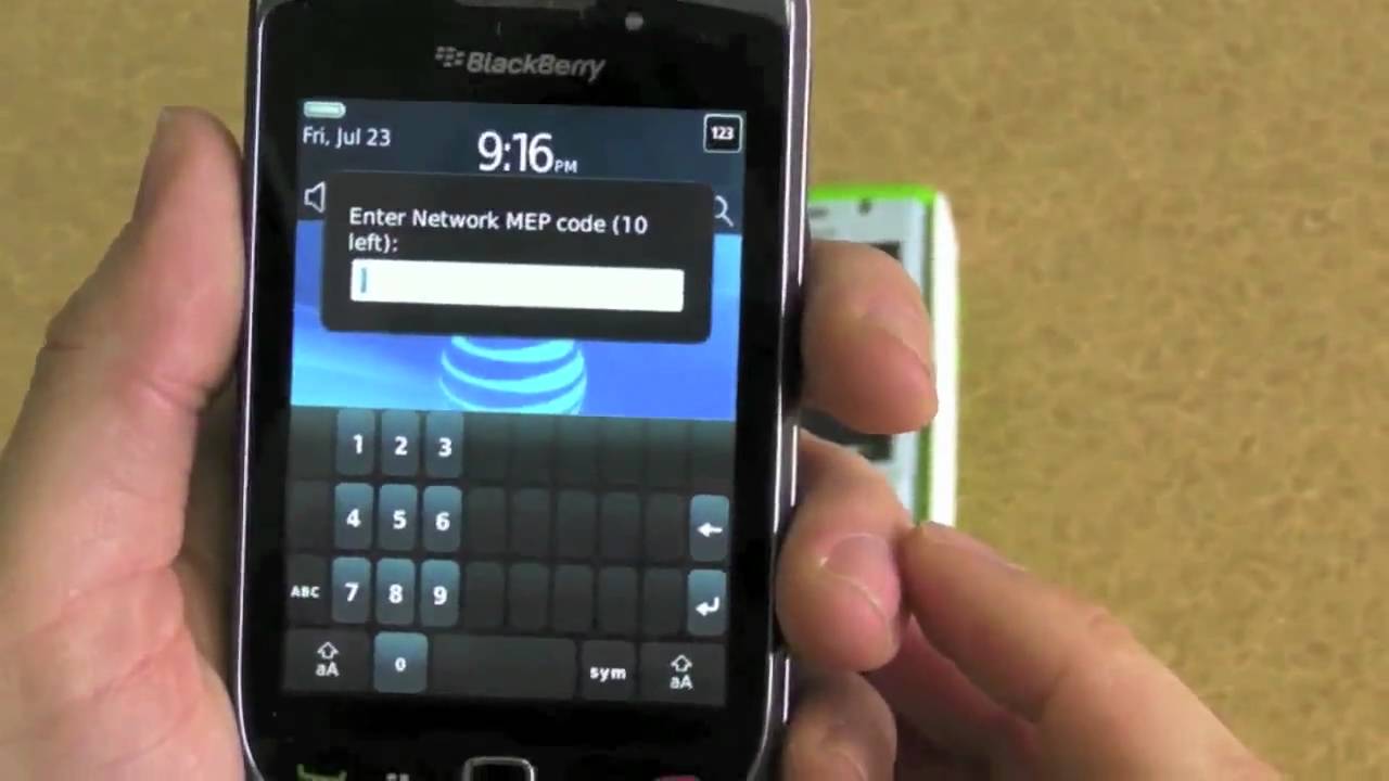 Unlock Blackberry Torch 9800 Unlocking by YouTube