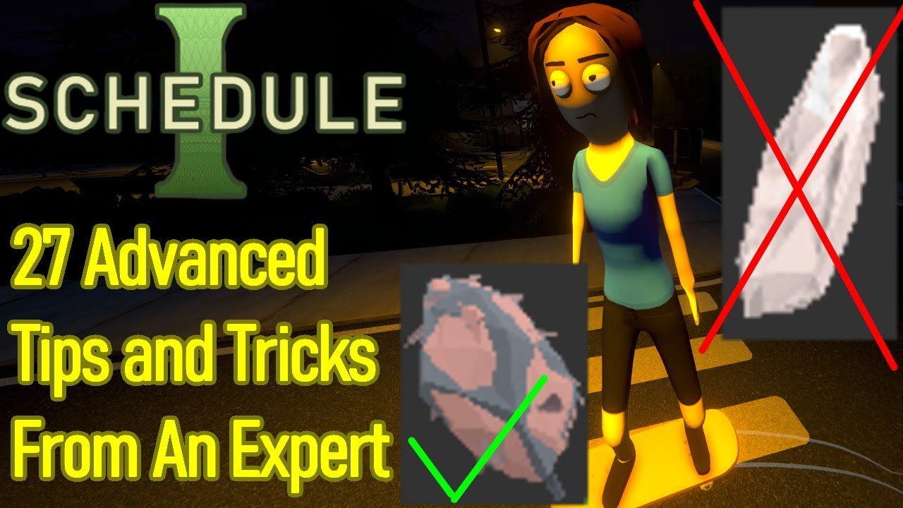 27 GAME CHANGING Tips and Tricks from an expert in Schedule 1, beginner ...