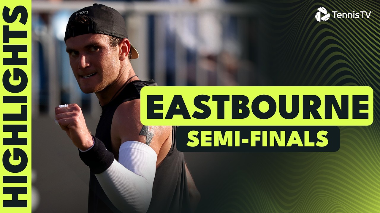 Draper, Humbert, Bergs & Samuel Battle For Final Spots ⚔️ | Eastbourne 2026 Semi-Final Highlights