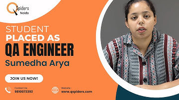 QA ENGINEER || JSPIDERS NOIDA || PLACED STUDENT REVIEW