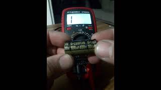Tt Techni C Dt890Dl Dijital Multimetre Kondansator Olcumu