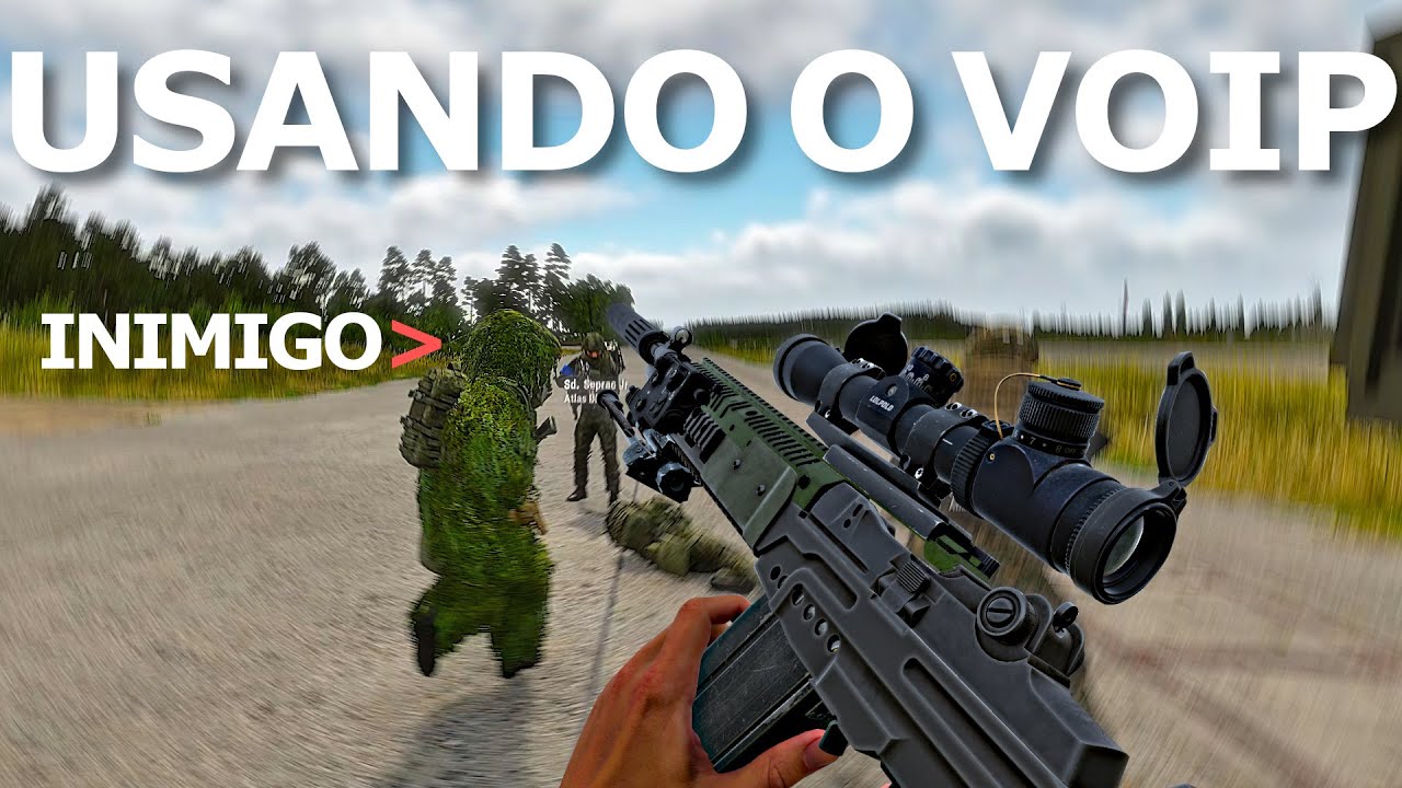 O VOIP DE ARMA REFORGER É UMA DAS COISAS MAIS ENGRAÇADAS QUE JA VI...
