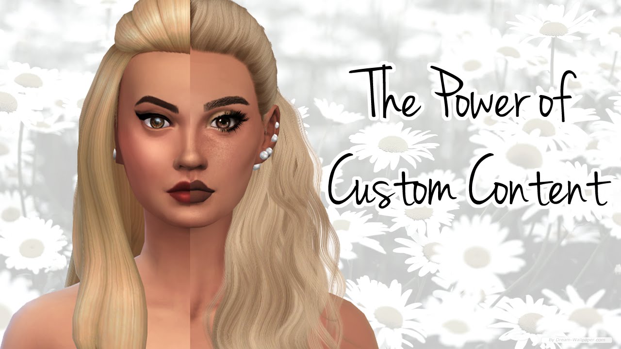 how to make sims 4 custom content