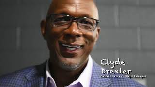 Clyde Drexler Talks About Big 3 League Opening Night In Houston