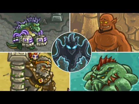 Kingdom Rush Frontiers - All Bosses & Ending