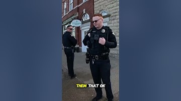 Silent Audit: Tyrant Cop Goes Mad Over Wordless ID Refusal! #idrefusal #duet #refusals #police #cops