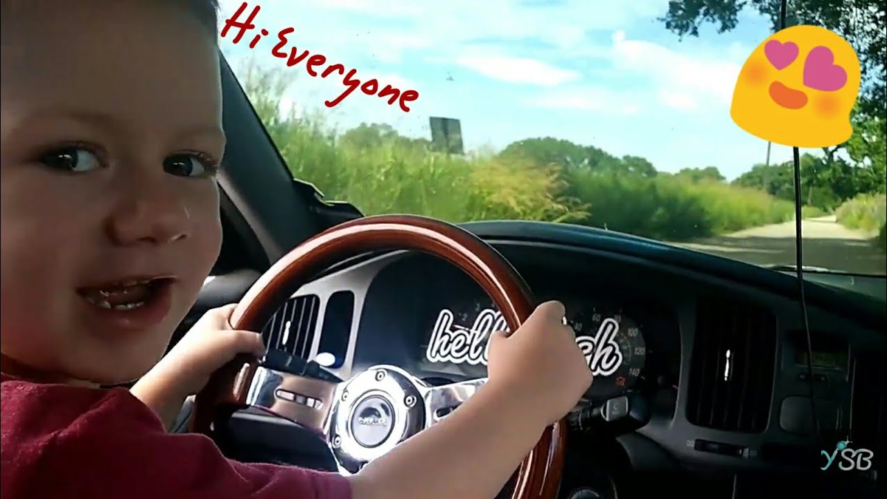 My Son Driving My Car like a PRO YouTube