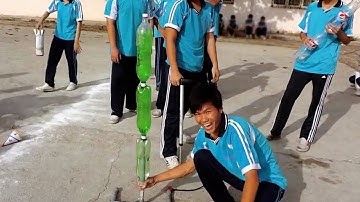 Funny Video।। Tên Lửa Nước Tầng THPT Nguyễn An Ninh Bình Dương