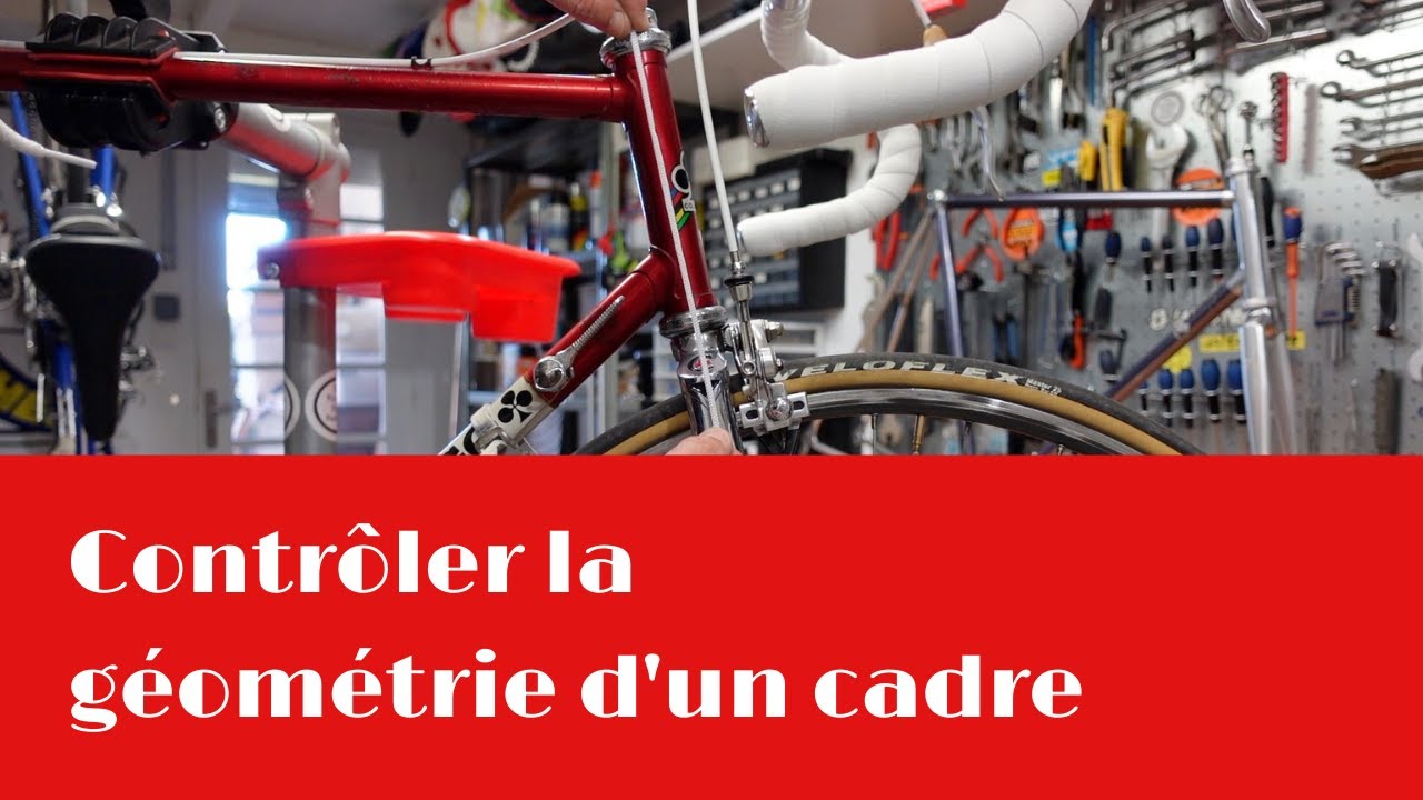Contrôler la géométrie d'un cadre de vélo - YouTube