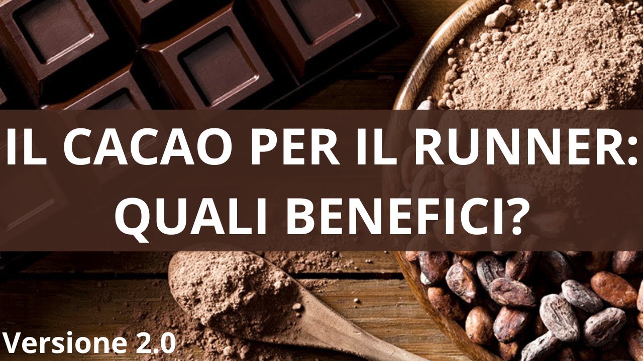 Il cacao per il runner: quali benefici?