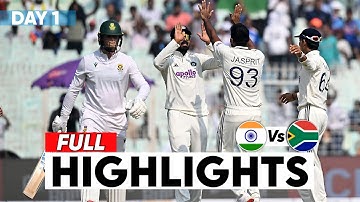 India vs South Africa 1st Test DAY 1 Full Match Highlights | IND vs SA 1st Test DAY1 Full Highlights