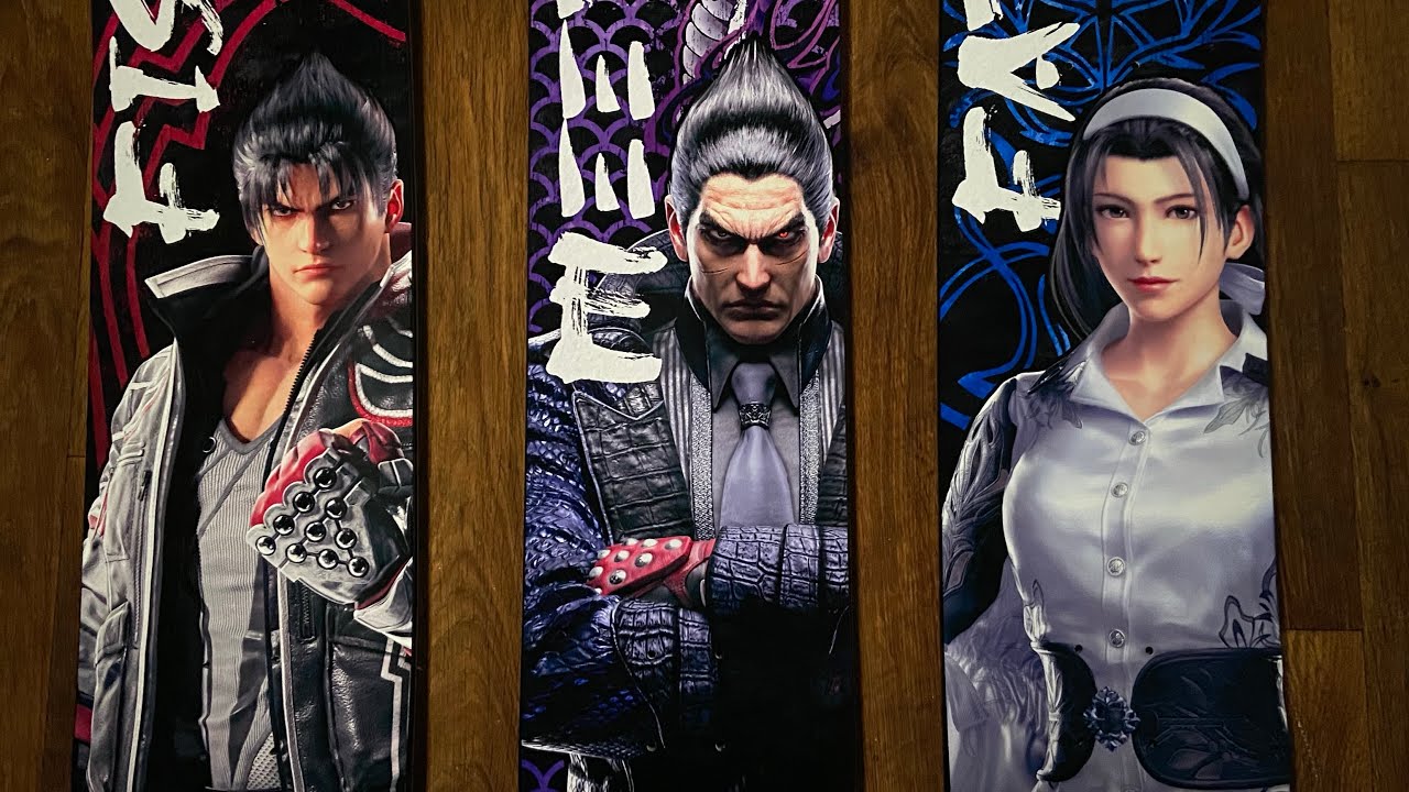 OFFICIAL TEKKEN 8 SKATEBOARD DECK WALL DECOR UNBOXING!