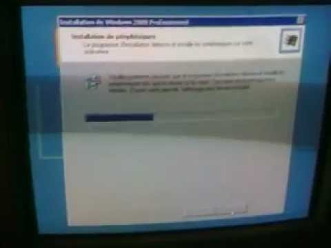 Installation Windows 2000 Part 2 sur 4