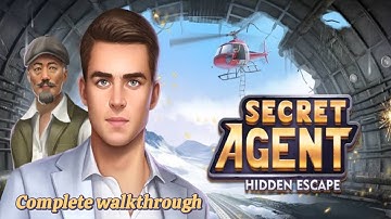 Secret Agent Hidden Escape Mysterious Complete Walkthrough by Supercharge mobile. #walkthrough