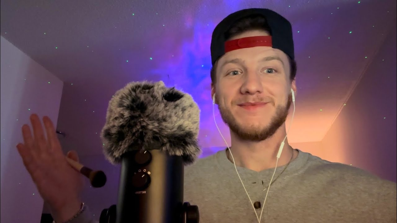 powerful positive affirmations for 2024 ASMR! (mic brushing, affirmations, whispering)