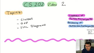 CS 202 Computer Science II: Fall 2021 Video 2 Livestream