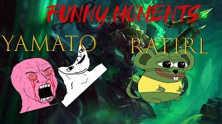 Funny moments|RATIRL & YAMATOSDEATH|RAGING| #1