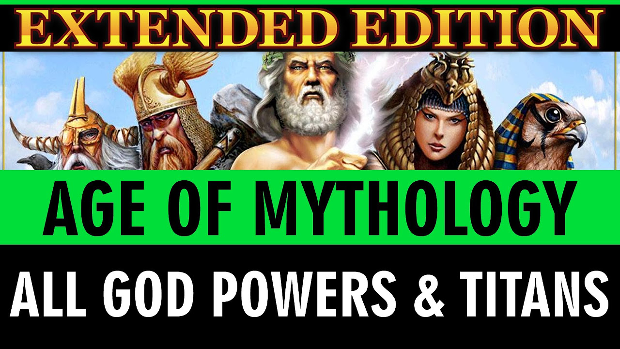  Update Age of Mythology Extended Edition - All God Powers \u0026 Titans