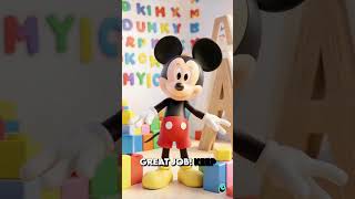 Learn ABCD with mickey Mouse #kids #kidsvideo #learningforkids #educationalvideos
