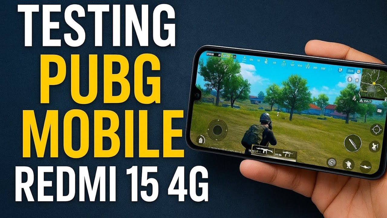 🔥 PUBG Mobile Test on Redmi 15 4G | Snapdragon 685 Performance & FPS Review 🎮📱