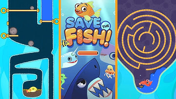 Save The Fish - Satisfying Relaxing Cool Game All Levels 121-130 (Android/iOS) Gameplay Walkthrough
