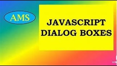 DT Video #T Maheshwari Assistant Professor Department of IT #Dialogbox  in Jscript