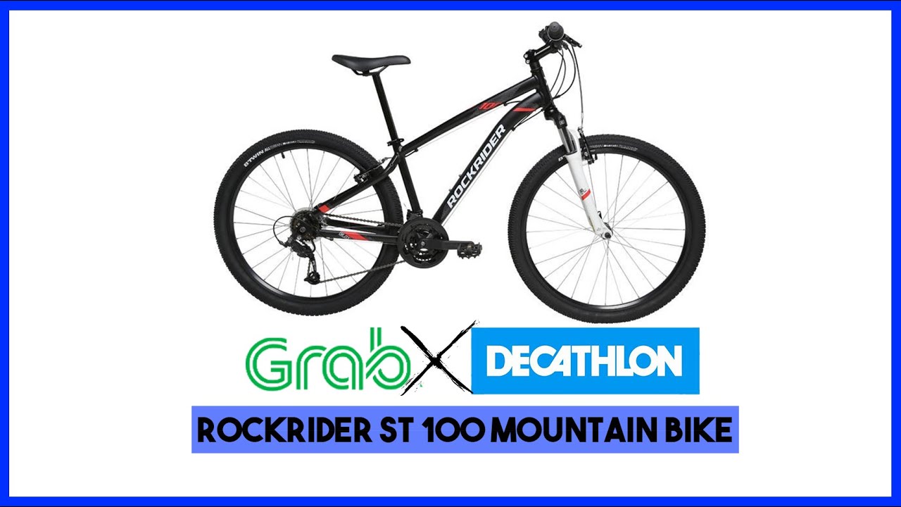 rockrider st100 mountain bike review