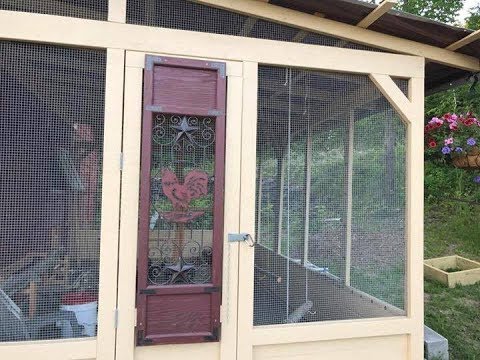 Building A Chicken Run Dad To 2